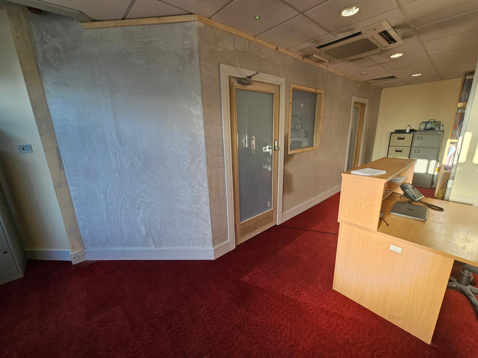 Timber frame house building